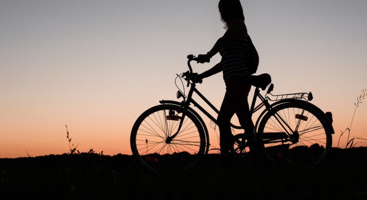 girl, bicycle, bike