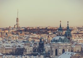 Tv Tower Charles Bridge Snow Famous  - TomasHa73 / Pixabay